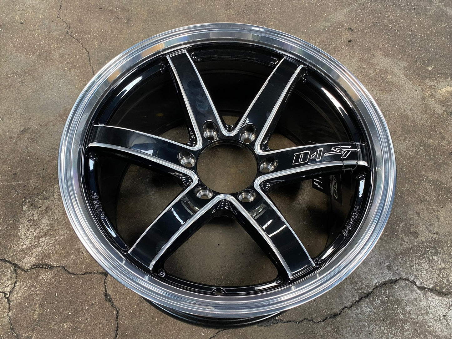 New 18X9.5 ET25 Lenso Project D1ST Rim (4 wheel) Gloss Black 6X139.7