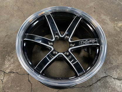 New 18X9.5 ET25 Lenso Project D1ST Rim (4 wheel) Gloss Black 6X139.7