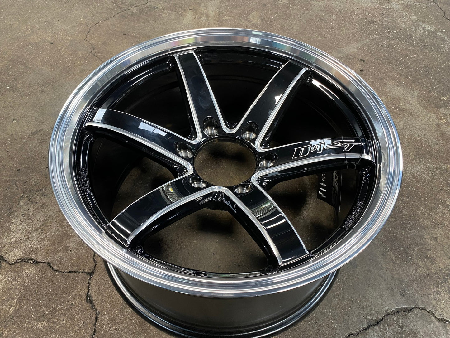 New 18X9.5 ET25 Lenso Project D1ST Rim (4 wheel) Gloss Black 6X139.7