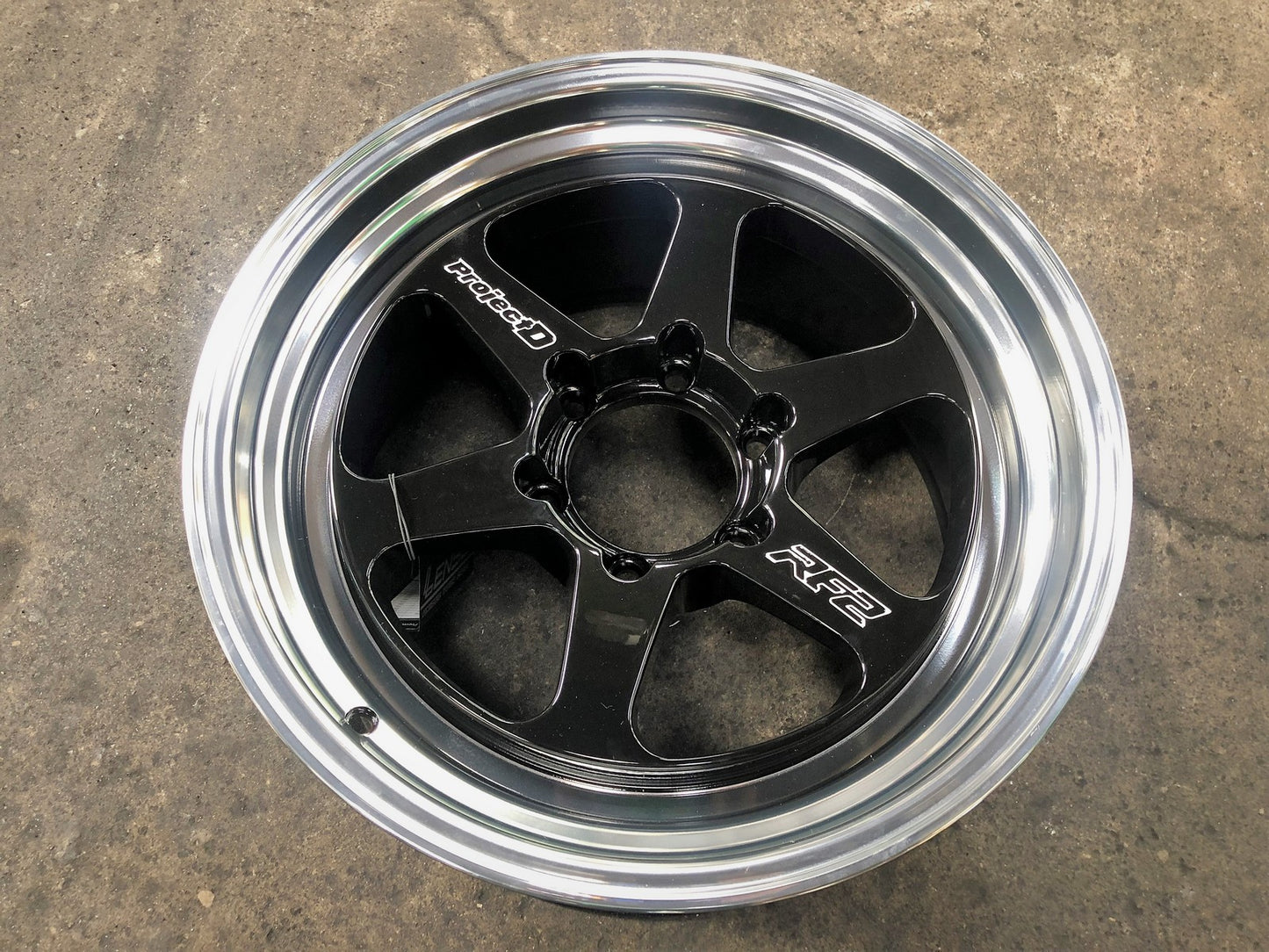 New 18X9.5 ET25 Lenso Project D Rim (4 wheel) Gloss Black 6X139.7