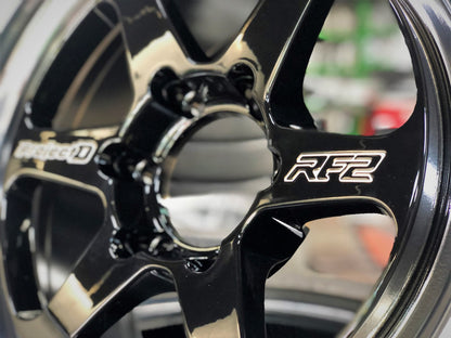 New 18X9.5 ET25 Lenso Project D Rim (4 wheel) Gloss Black 6X139.7