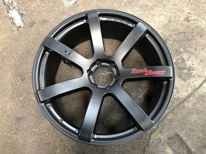 New 24X10 ET25 Lenso Rt ConCave Rim (4 wheel) Matt Black 6X139.7