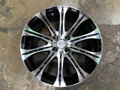 New 17X6.5 ET40 Impul Aura SX-10 Rim (4 wheel) Gloss Black 4X100