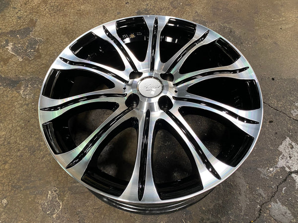 New 17X6.5 ET40 Impul Aura SX-10 Rim (4 wheel) Gloss Black 4X100