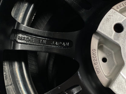 New 17X6.5 ET40 Impul Aura SX-10 Rim (4 wheel) Gloss Black 4X100