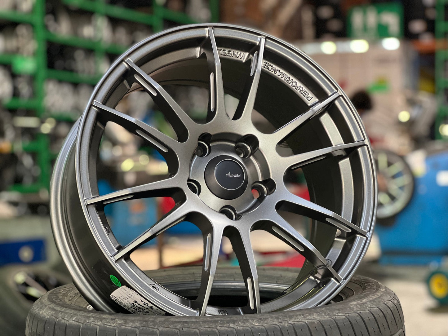 New 18X8 ET45 Advanti Mercury VI Rim (4 wheel) Matt Bronze 5X112