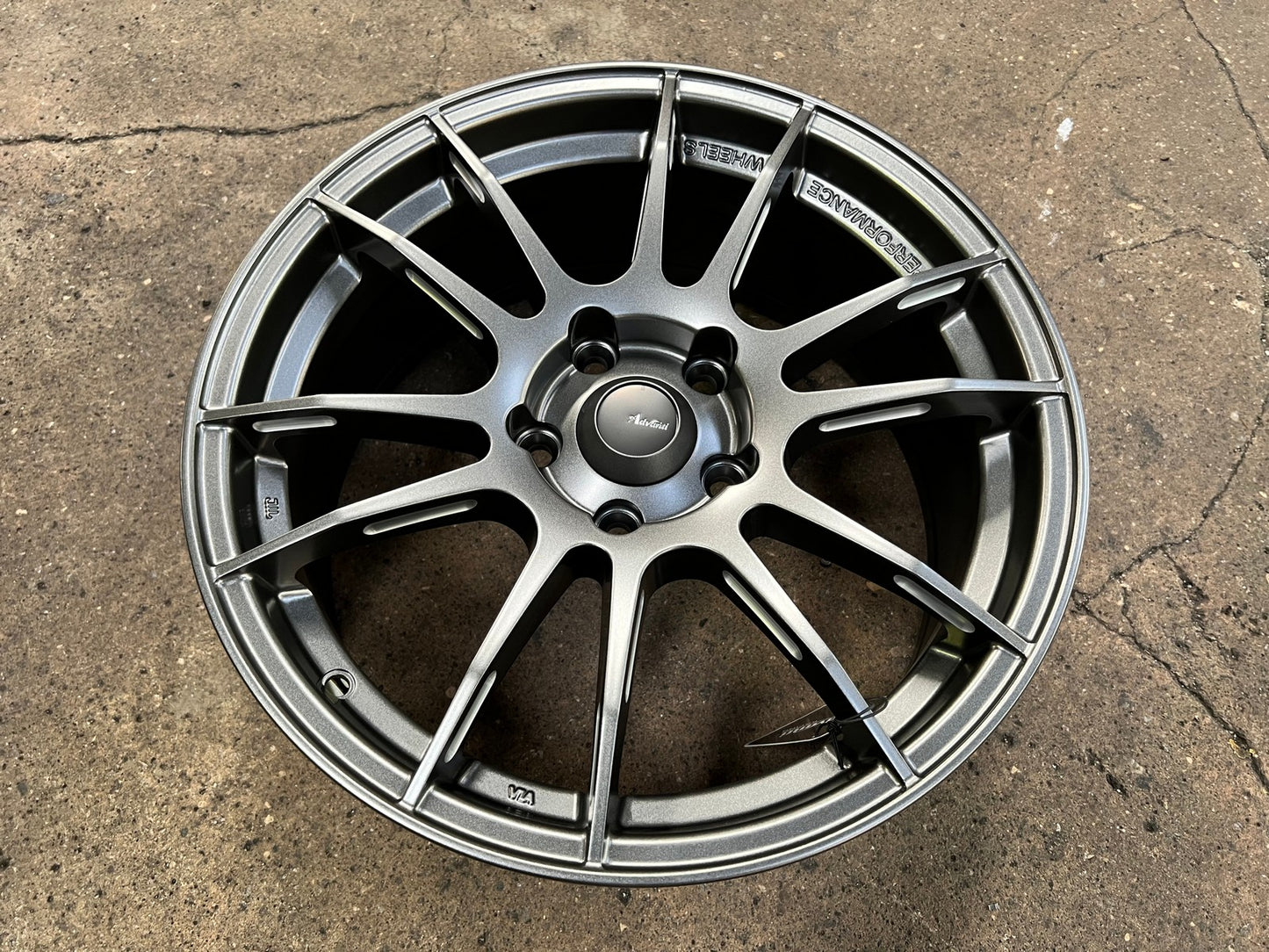 New 18X8 ET45 Advanti Mercury VI Rim (4 wheel) Matt Bronze 5X112