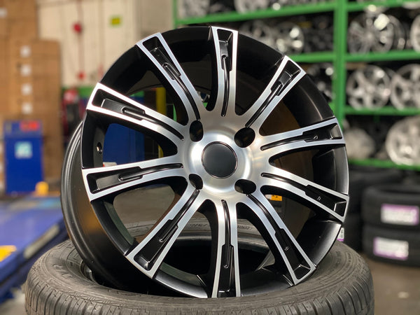 New 16X7.5 ET35 Advanti SL45G Rim (4 wheel) Matt Black 4X114.3