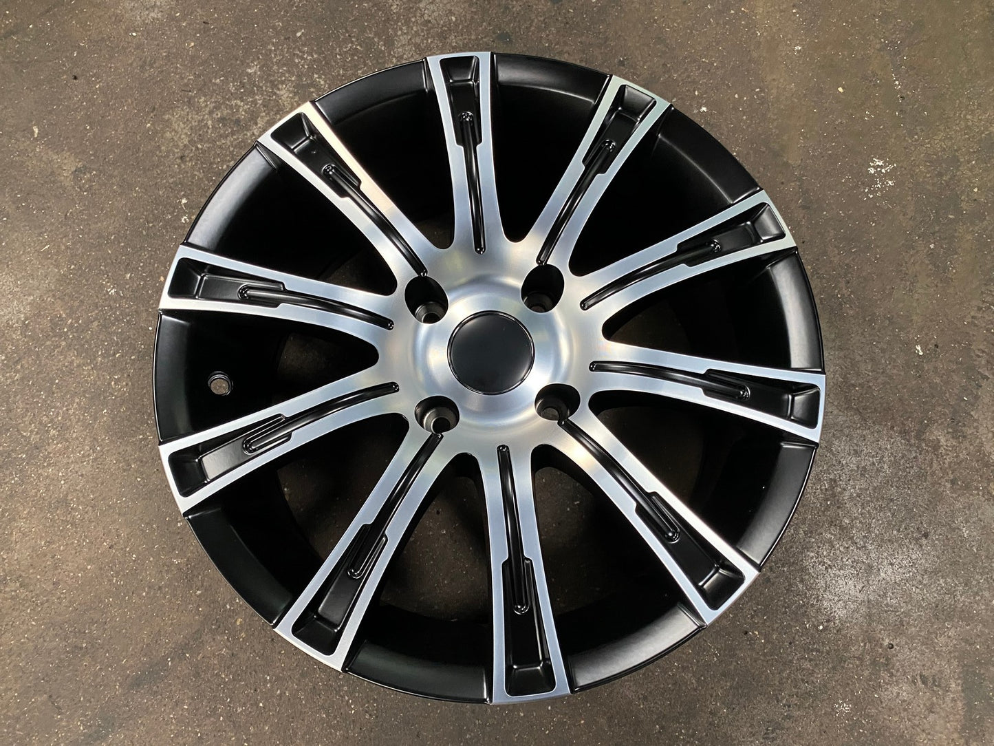 New 16X7.5 ET35 Advanti SL45G Rim (4 wheel) Matt Black 4X114.3