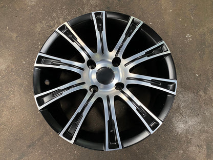 New 16X7.5 ET35 Advanti SL45G Rim (4 wheel) Matt Black 4X114.3