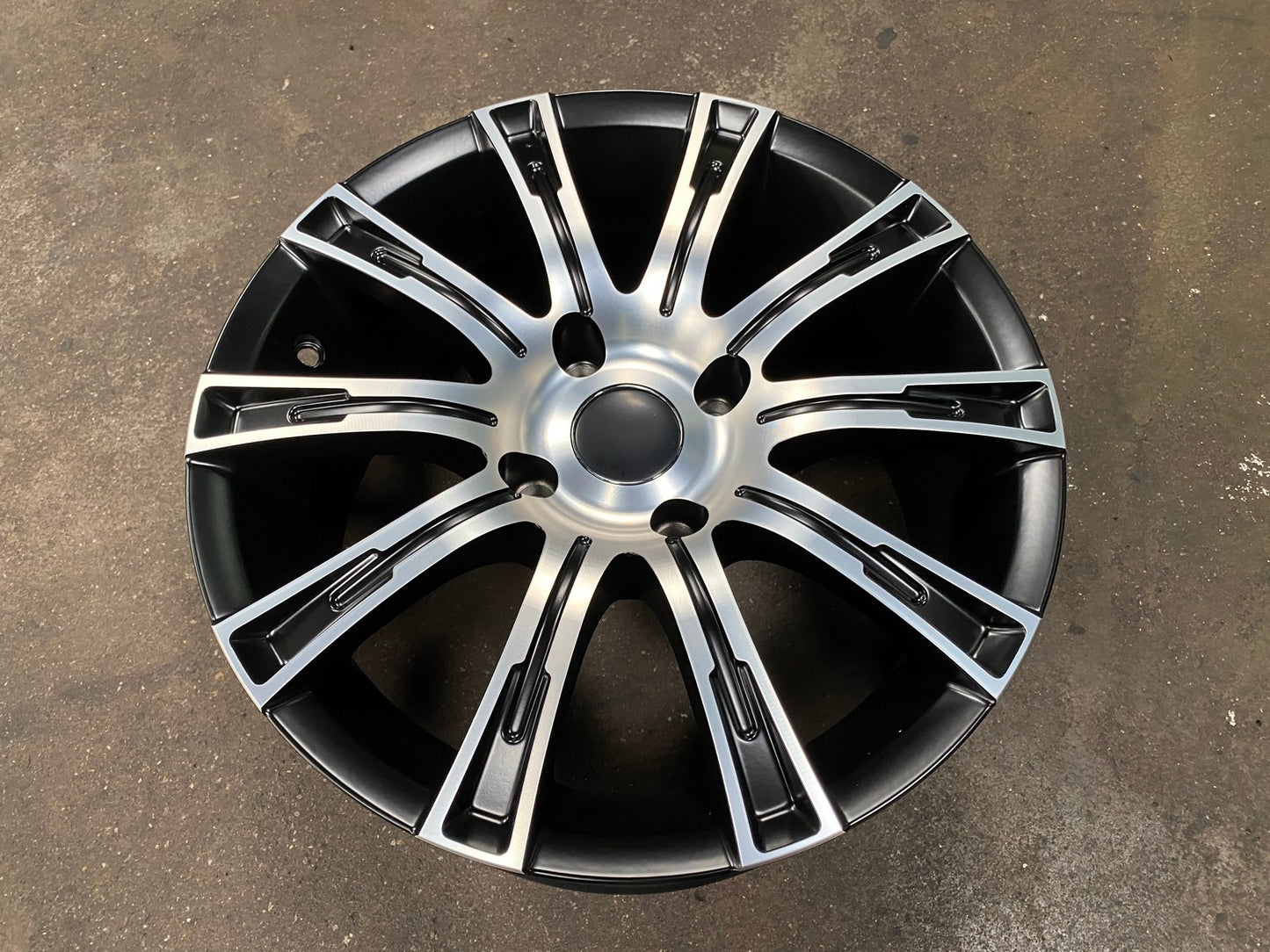 New 16X7.5 ET35 Advanti SL45G Rim (4 wheel) Matt Black 4X114.3