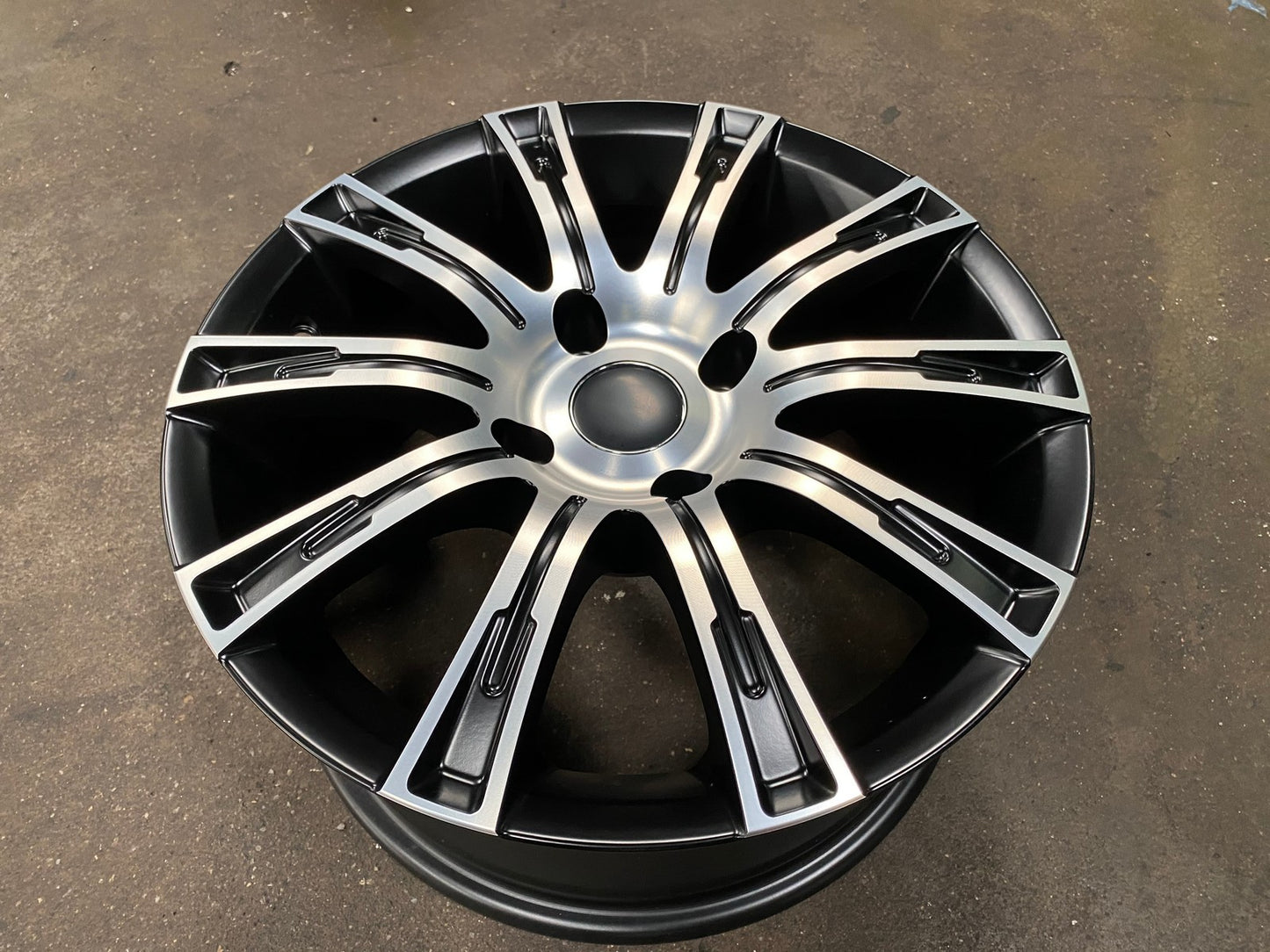 New 16X7.5 ET35 Advanti SL45G Rim (4 wheel) Matt Black 4X114.3