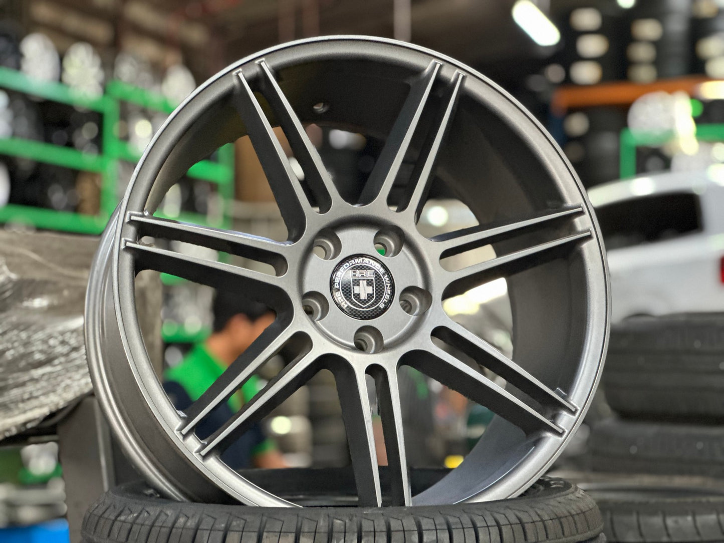 New 19X8.5 ET45 HRE Design Rim (4 wheel) Matt Gunmetal 5X112