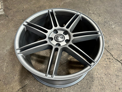 New 19X8.5 ET45 HRE Design Rim (4 wheel) Matt Gunmetal 5X112