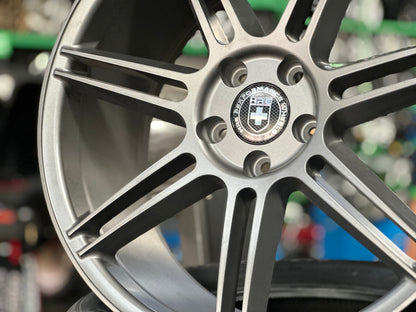 New 19X8.5 ET45 HRE Design Rim (4 wheel) Matt Gunmetal 5X112