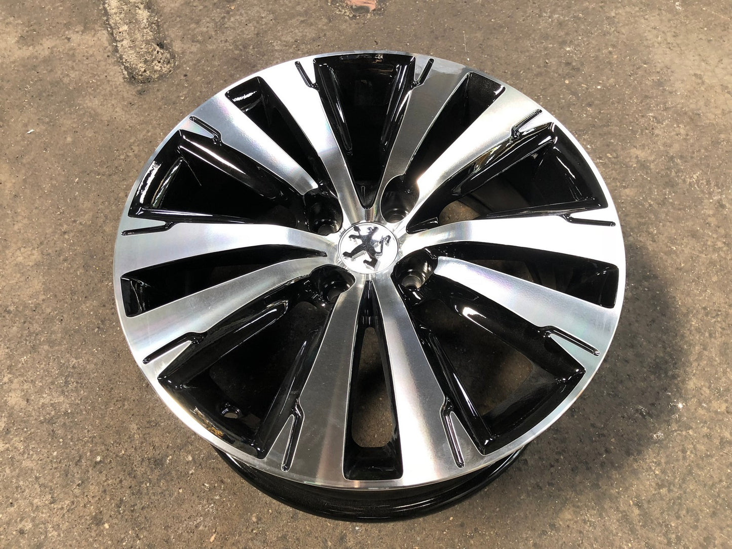 New 17X7.5 ET29 TWS 1346 Rim (4 wheel) Gloss Black PF 4X108