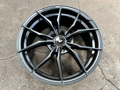 New 18X8 ET45 Vorsteiner VFF108 Rim (4 wheel) Matt Gunmetal 5X112
