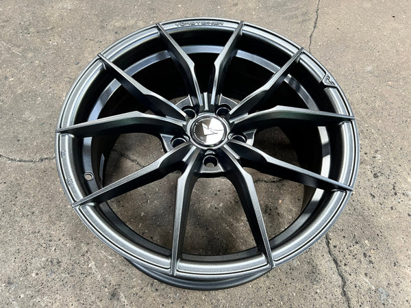 New 18X8 ET45 Vorsteiner VFF108 Rim (4 wheel) Matt Gunmetal 5X112