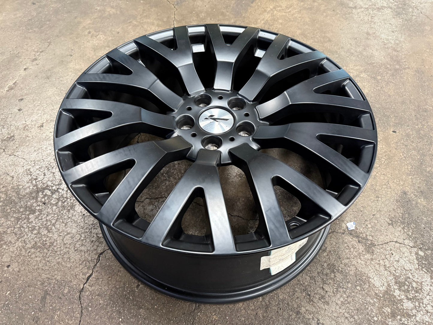 New 20X8.5 ET45 Kahn RS Design Rim (4 wheel) Matt Black 5X114.3