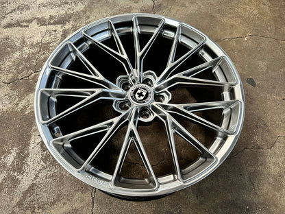 New 20x9 ET25 20x10 ET35 HRE FF28 (4 wheel) 5x112 Liquid Silver