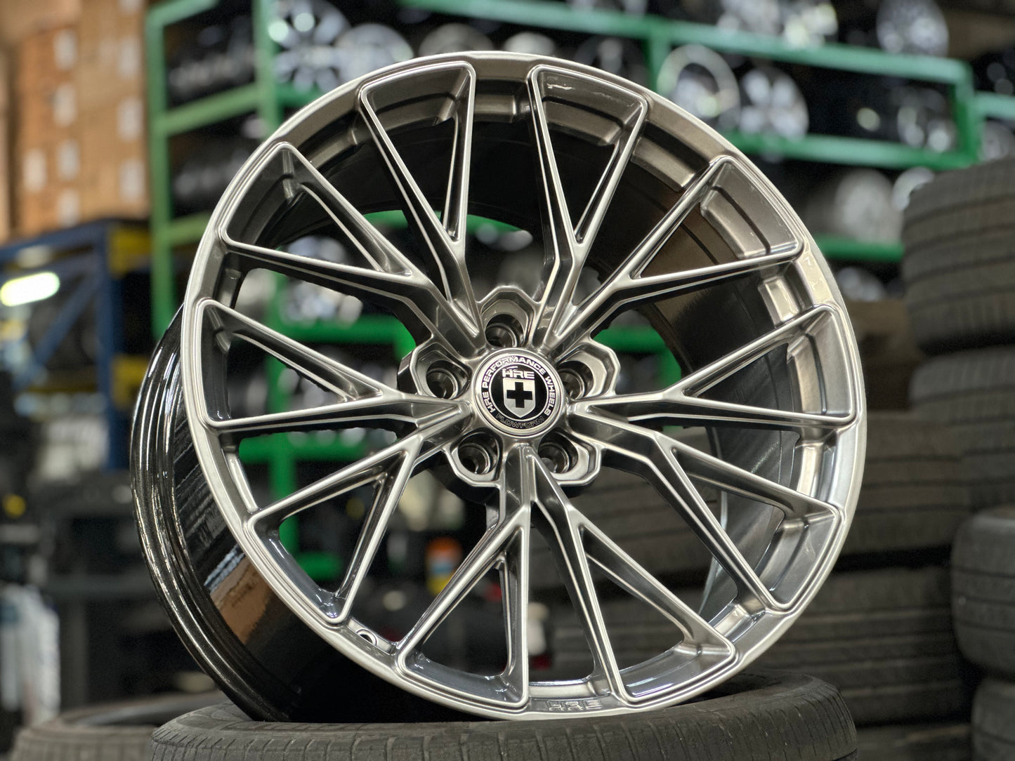 New 20x9 ET25 20x10 ET35 HRE FF28 (4 wheel) 5x112 Liquid Silver