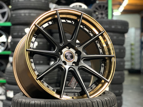 New 20x8.5 ET30 20x10 ET40 G Forged GF02 (4 wheel) 5x112 Bronze Black