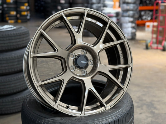 NEW 18X8.5 ET44 Konig Ampliform Rim (4 wheel) Bronze 5X100