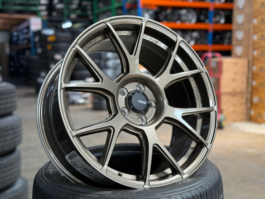 New 18x8.5 ET44 Konig Ampliform Rim (4 wheel) Bronze 5x100