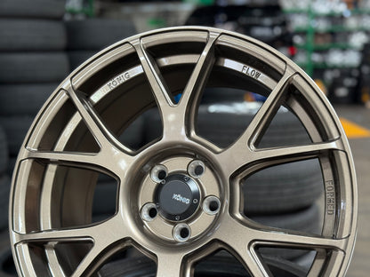 New 18x8.5 ET44 Konig Ampliform Rim (4 wheel) Bronze 5x100