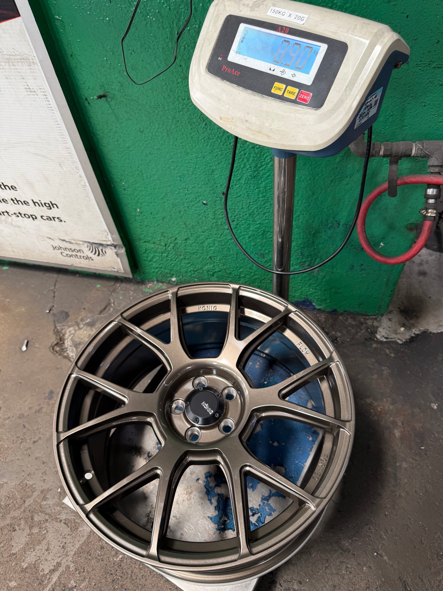 New 18x8.5 ET44 Konig Ampliform Rim (4 wheel) Bronze 5x100