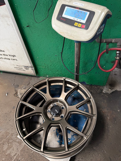 New 18x8.5 ET44 Konig Ampliform Rim (4 wheel) Bronze 5x100