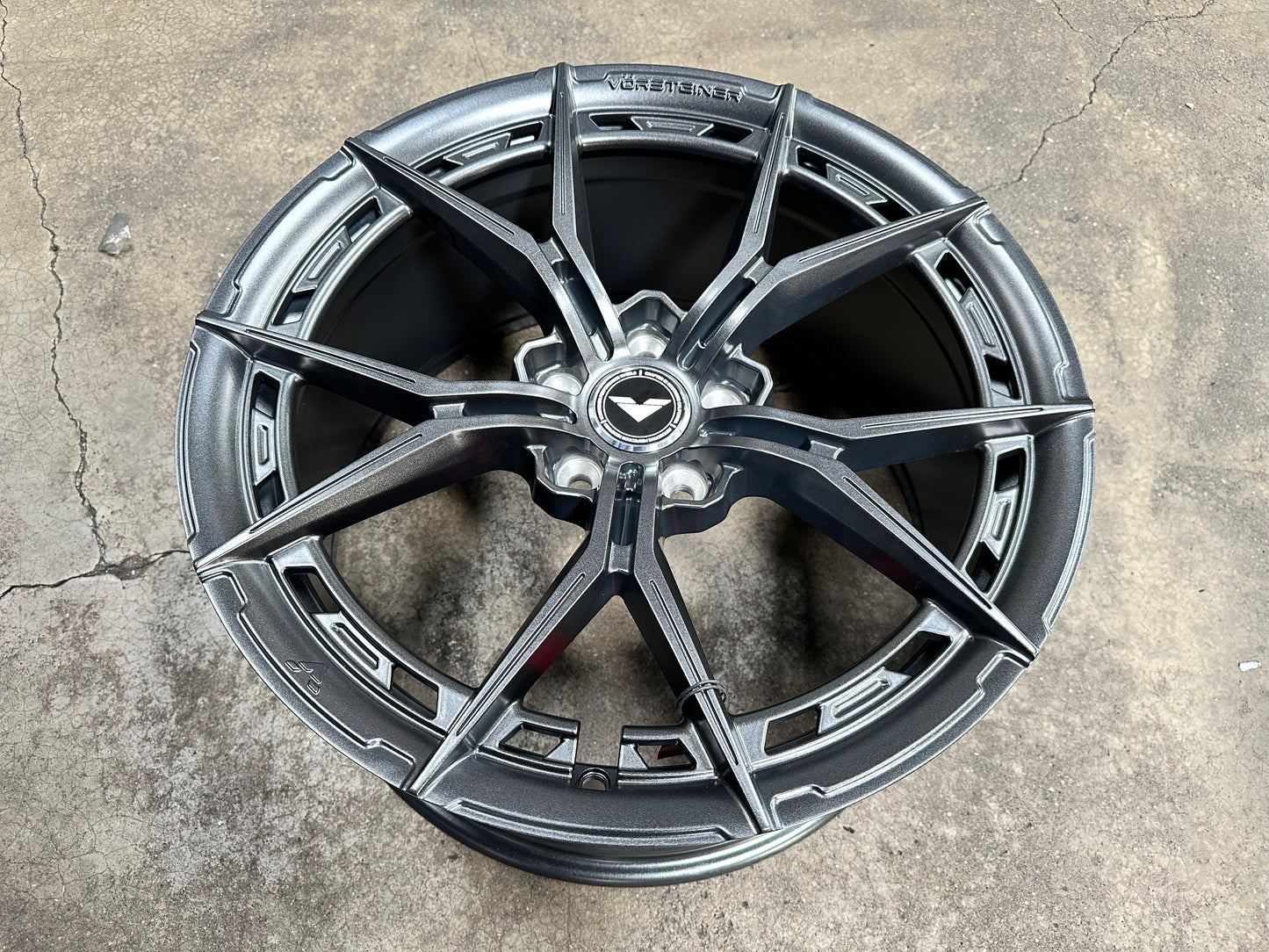 New 19x8.5 ET40 19x9.5 ET46 Vorsteiner VFX002 (4 wheels) Carbon Graphite 5x112