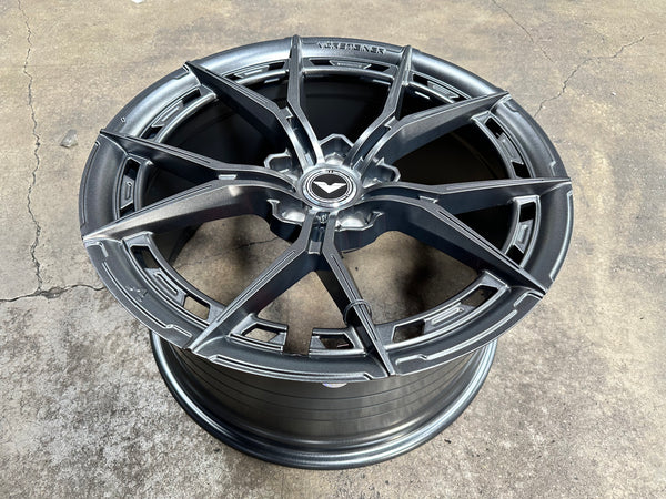 New 19x8.5 ET40 19x9.5 ET46 Vorsteiner VFX002 (4 wheels) Carbon Graphite 5x112