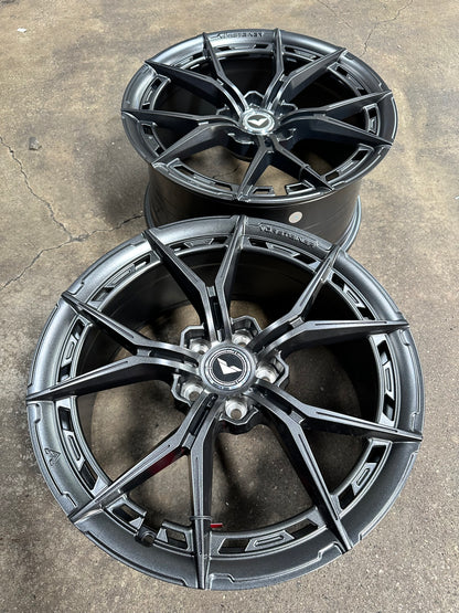 New 19x8.5 ET40 19x9.5 ET46 Vorsteiner VFX002 (4 wheels) Carbon Graphite 5x112