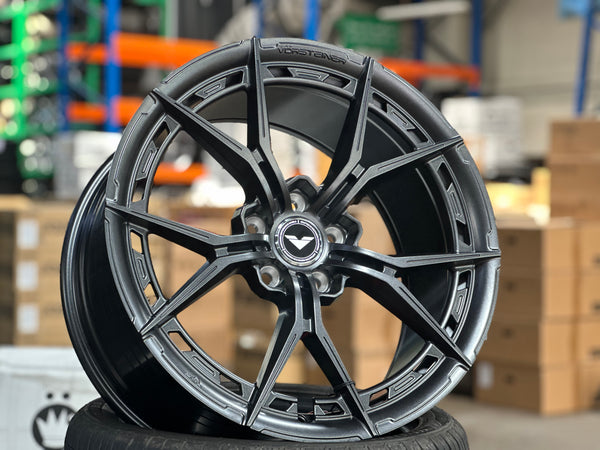 New 19x8.5 ET40 19x9.5 ET46 Vorsteiner VFX002 (4 wheels) Carbon Graphite 5x112