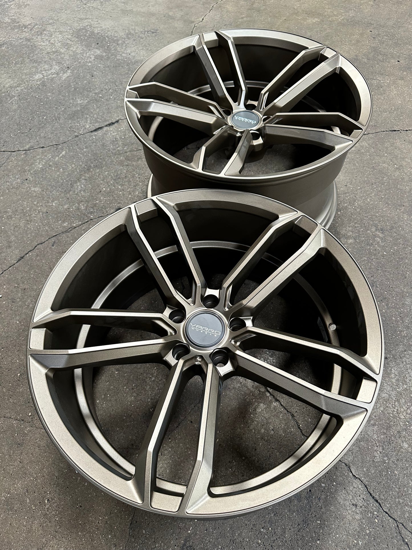 New 20x10 ET30 20x11 ET10 Varro VD07 (4 wheel) 5x114.3 Bronze