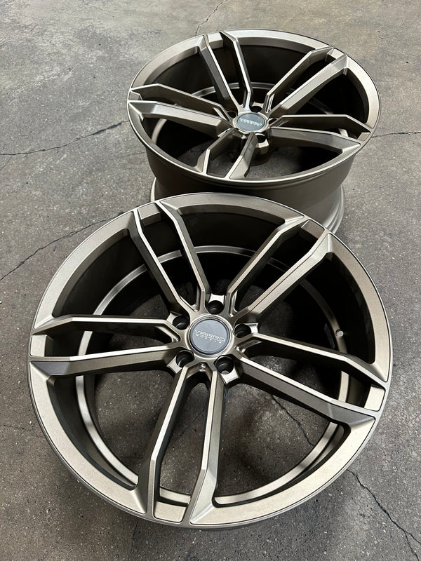 New 20x10 ET30 20x11 ET10 Varro VD07 (4 wheel) 5x114.3 Bronze