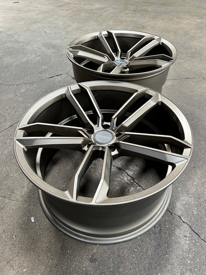 New 20x10 ET30 20x11 ET10 Varro VD07 (4 wheel) 5x114.3 Bronze