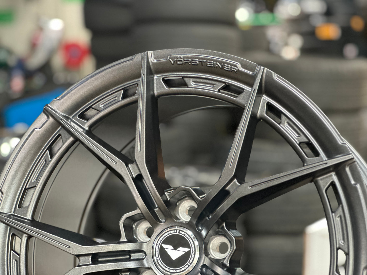 New 19x8.5 ET40 19x9.5 ET46 Vorsteiner VFX002 (4 wheels) Carbon Graphite 5x112