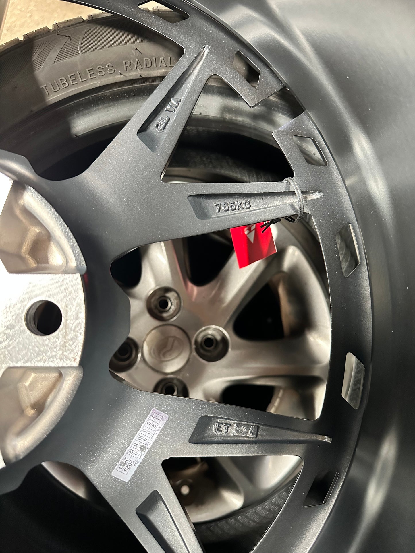 New 19x8.5 ET40 19x9.5 ET46 Vorsteiner VFX002 (4 wheels) Carbon Graphite 5x112
