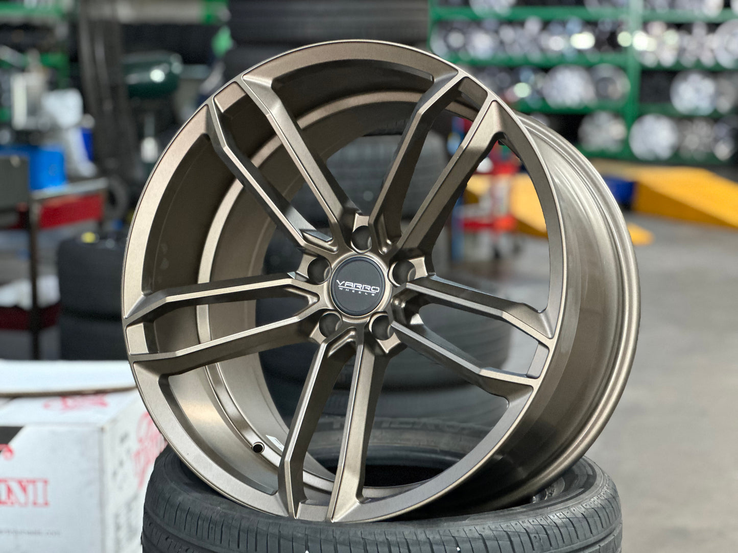 New 20x10 ET30 20x11 ET10 Varro VD07 (4 wheel) 5x114.3 Bronze
