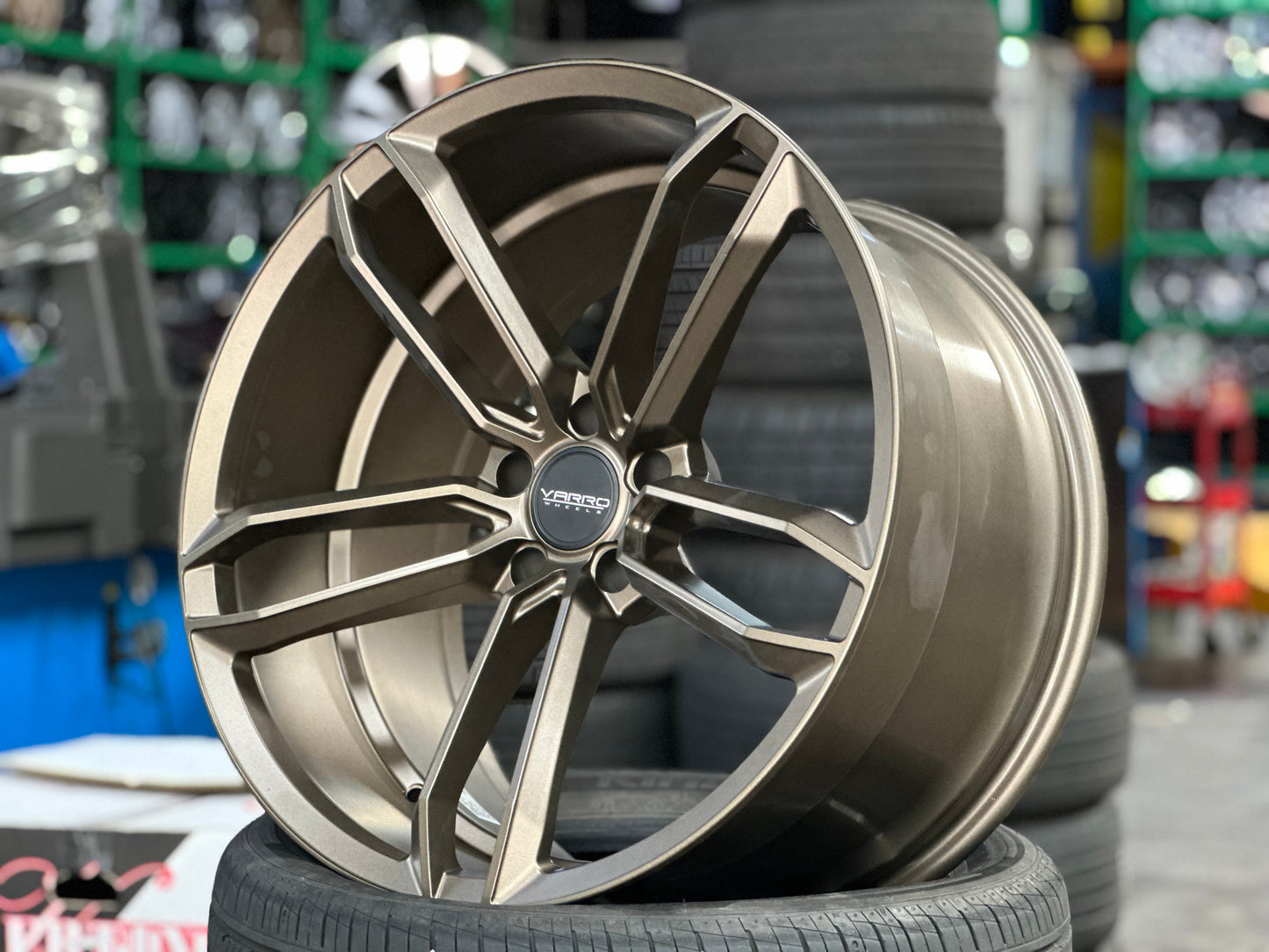 New 20x10 ET30 20x11 ET10 Varro VD07 (4 wheel) 5x114.3 Bronze