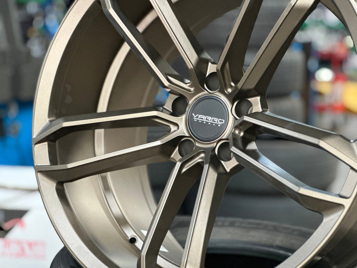 New 20x10 ET30 20x11 ET10 Varro VD07 (4 wheel) 5x114.3 Bronze