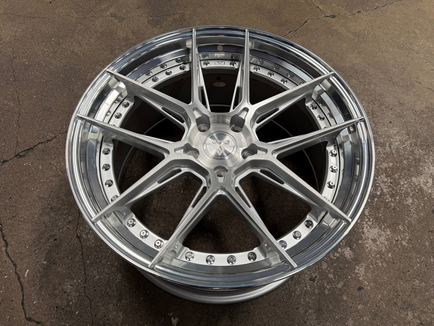 New 20x8.5 ET33 20x10 ET40 Vogue Wheel X01 (4 wheel) 5x120 Silver