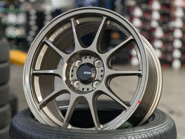 New 16X7.5 ET38 Konig Dekagram Rim (4 wheel) Bronze 4X100