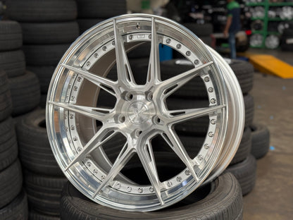 New 20x8.5 ET33 20x10 ET40 Vogue Wheel X01 (4 wheel) 5x120 Silver