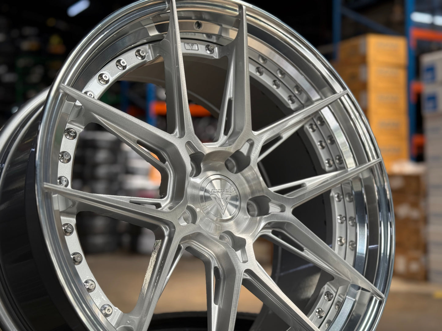 New 20x8.5 ET33 20x10 ET40 Vogue Wheel X01 (4 wheel) 5x120 Silver