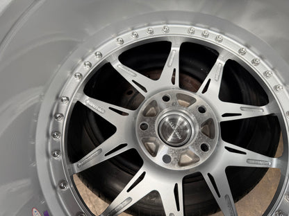 New 20x8.5 ET33 20x10 ET40 Vogue Wheel X01 (4 wheel) 5x120 Silver