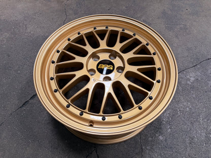 NEW 18X8 ET42 AOW LM Flow Formed Rim (4 Wheel) Light Gold 5X112