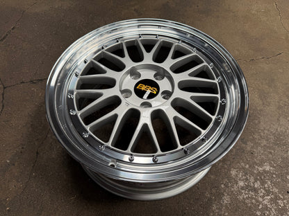 NEW 18X8 ET42 AOW LM Flow Formed Rim (4 Wheel) Silver Polished Lip 5X112